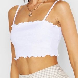 Boohoo Crop Top Bralette